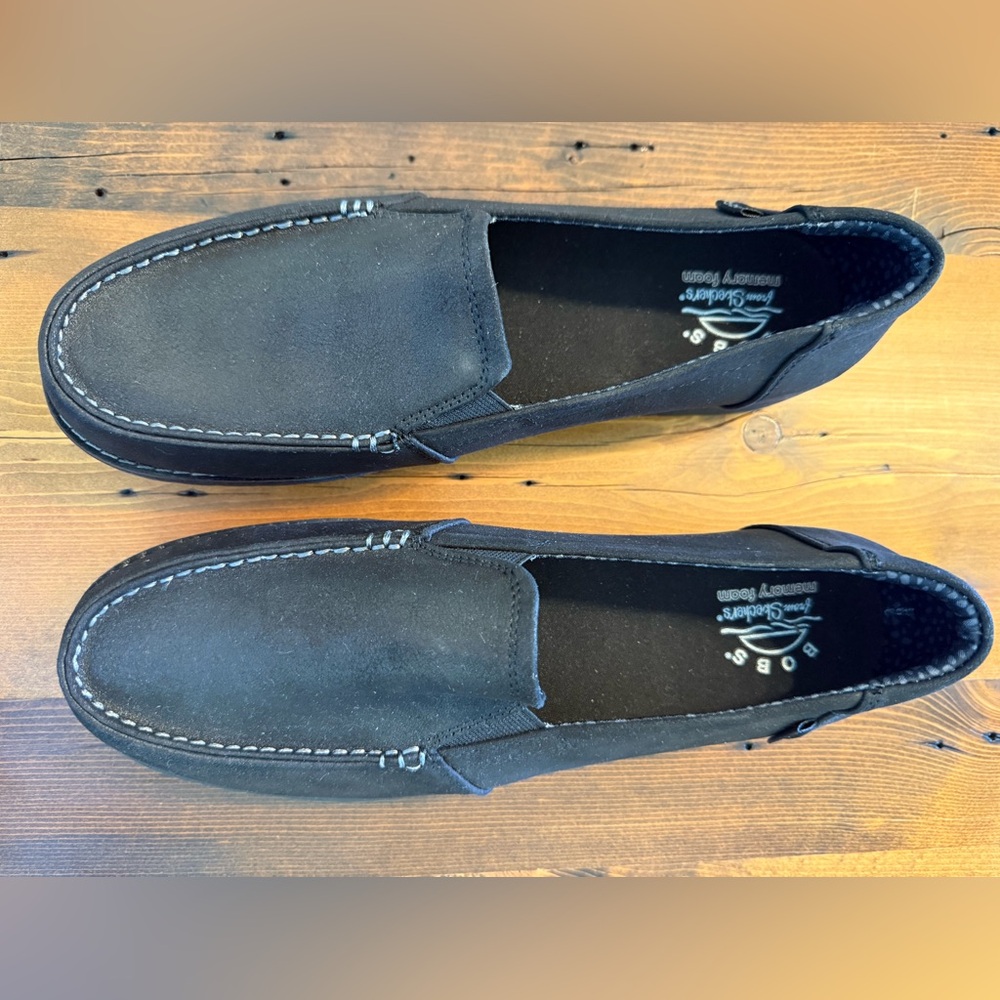BOBS from Skechers Black Slip-On Loafers